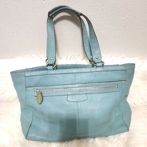 COACH Penelope Pebbled Leather Lunch Tote Bag